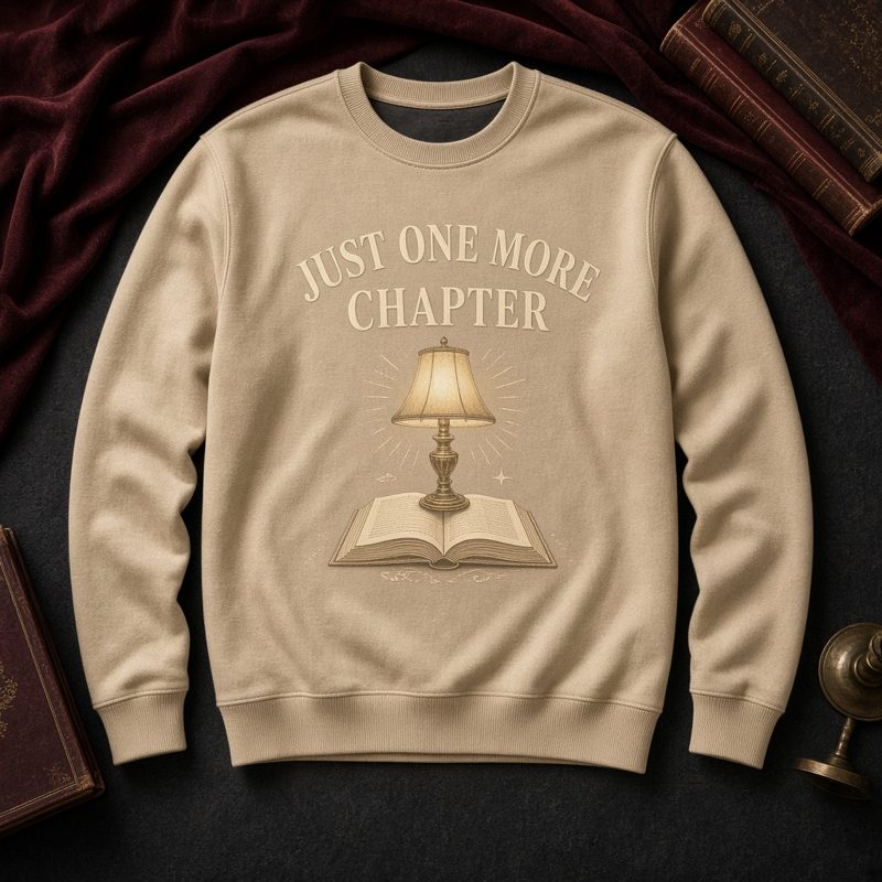 Just One More Chapter Crewneck