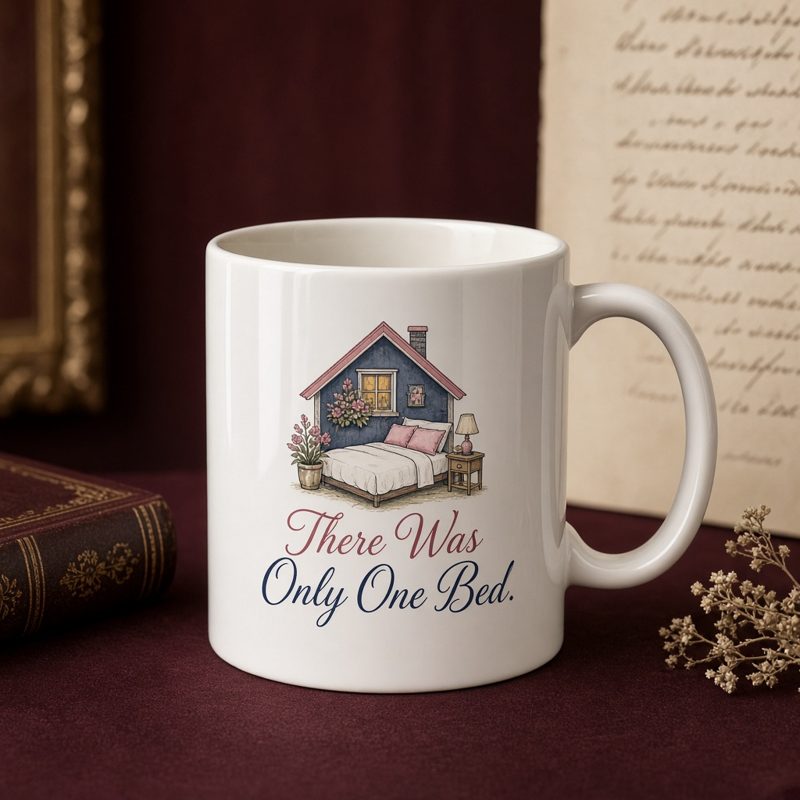 Only One Bed Mug mockup